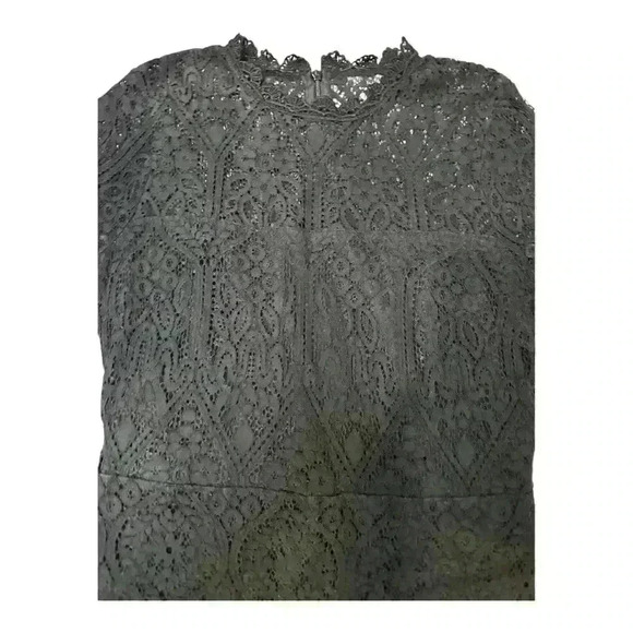 Lulu’s Black Lace Knee-Length Cocktail Dress, size S - Picture 4 of 6